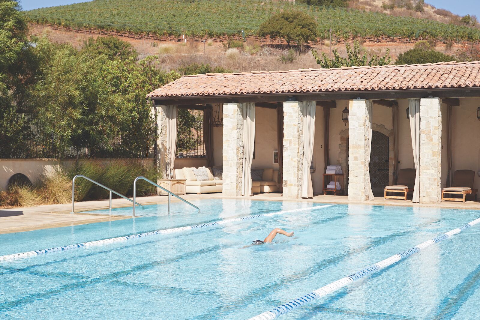 pool at cal-a-vie health spa