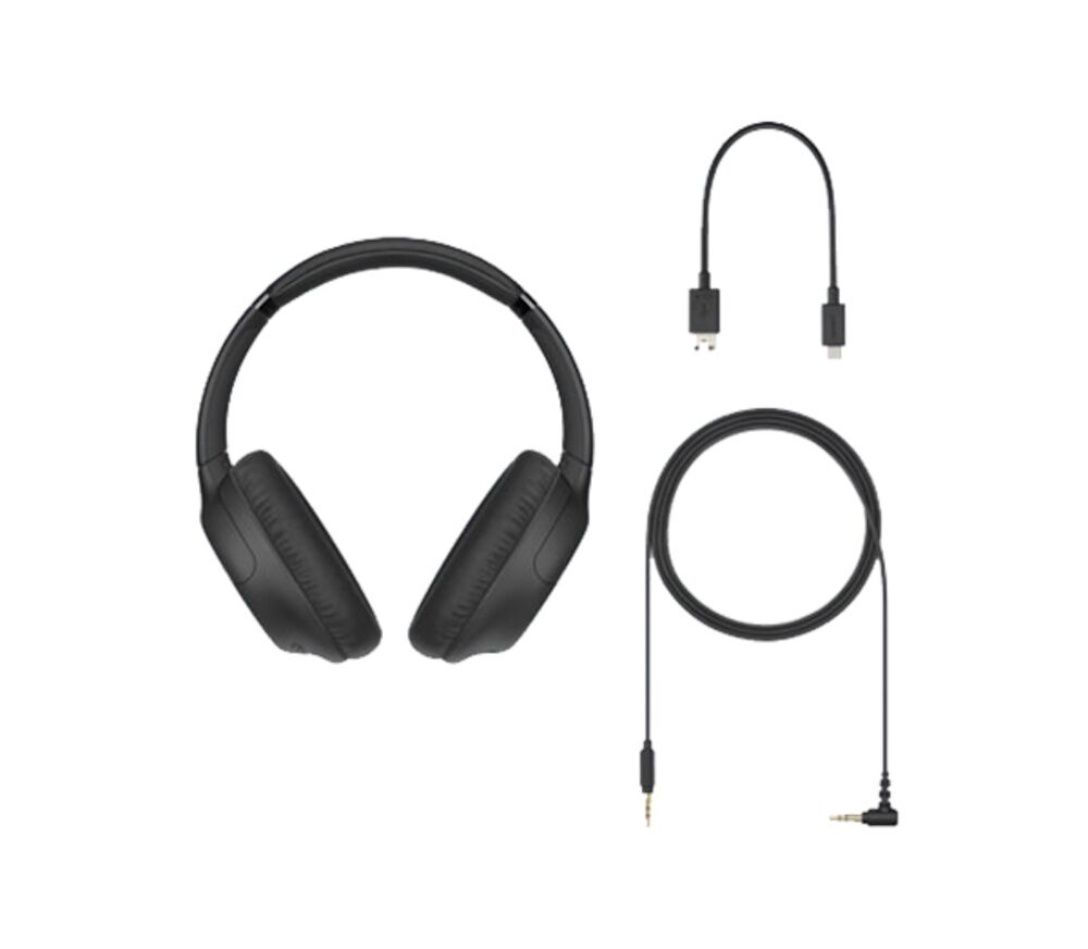 sony noise canceling headphones with chargers