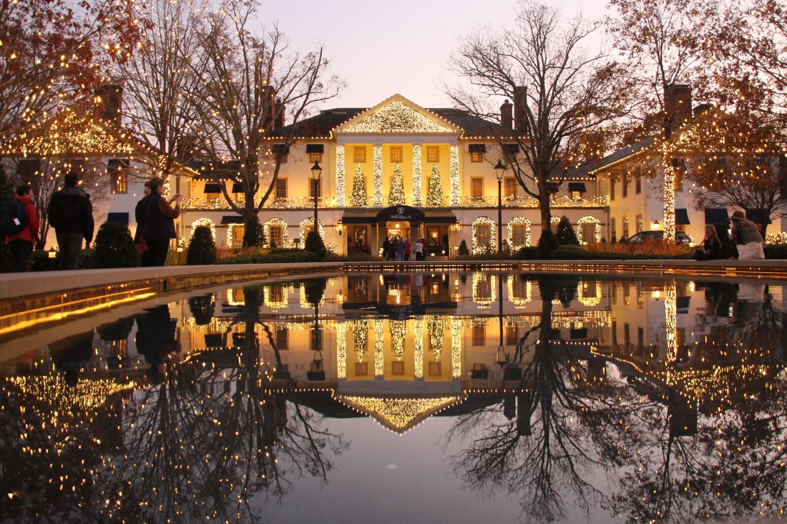 Williamsburg, Virginia at Christmas 