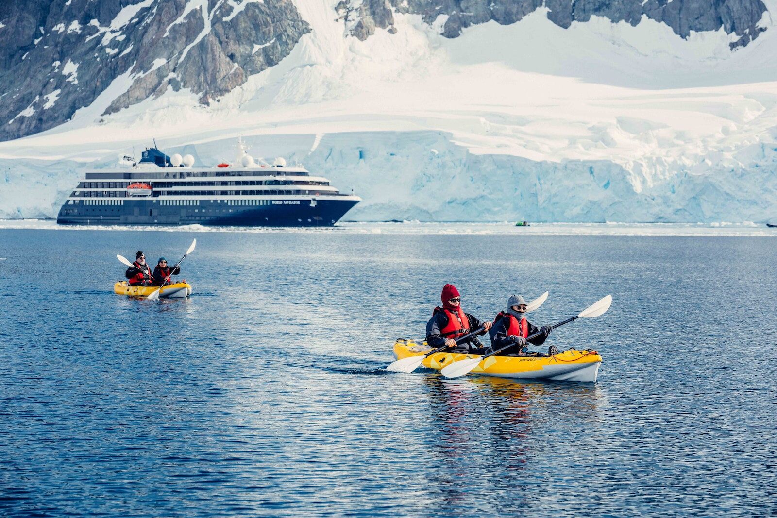 Trends in cruising: cruises to Antarctica with active excursions