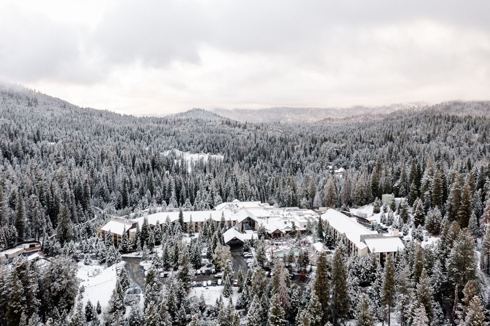 Tenaya at Yosemite a christmas hotel