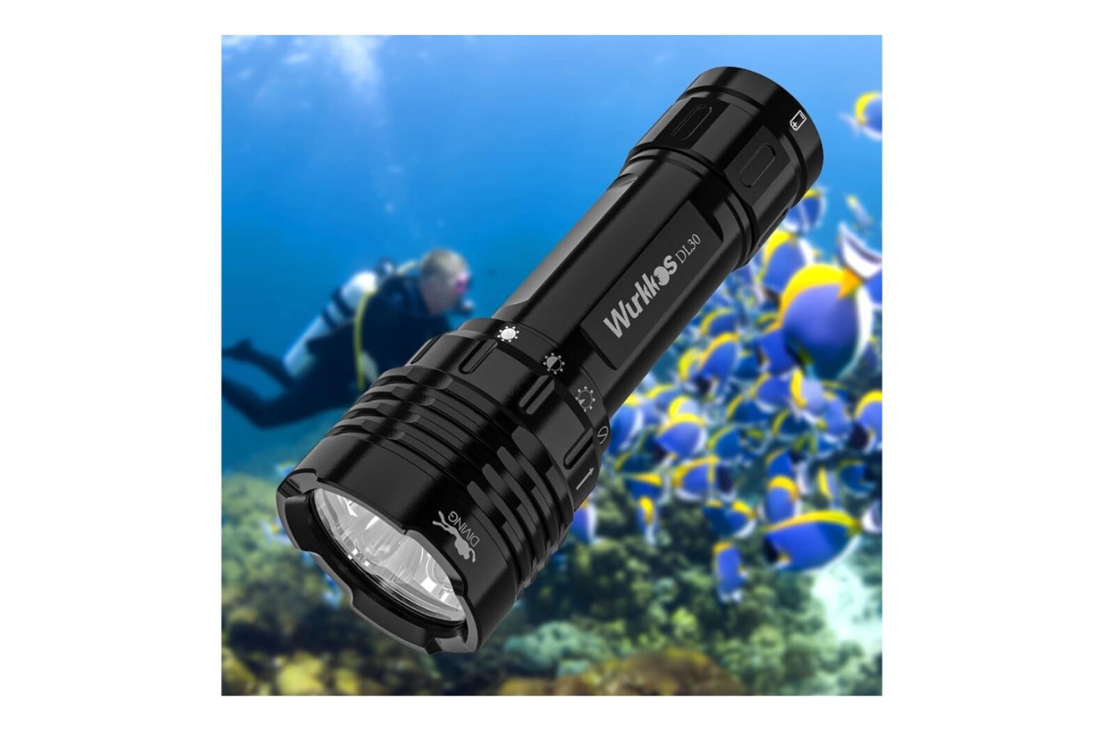 Wurkkos underwater flashlight essential scuba diving gear 