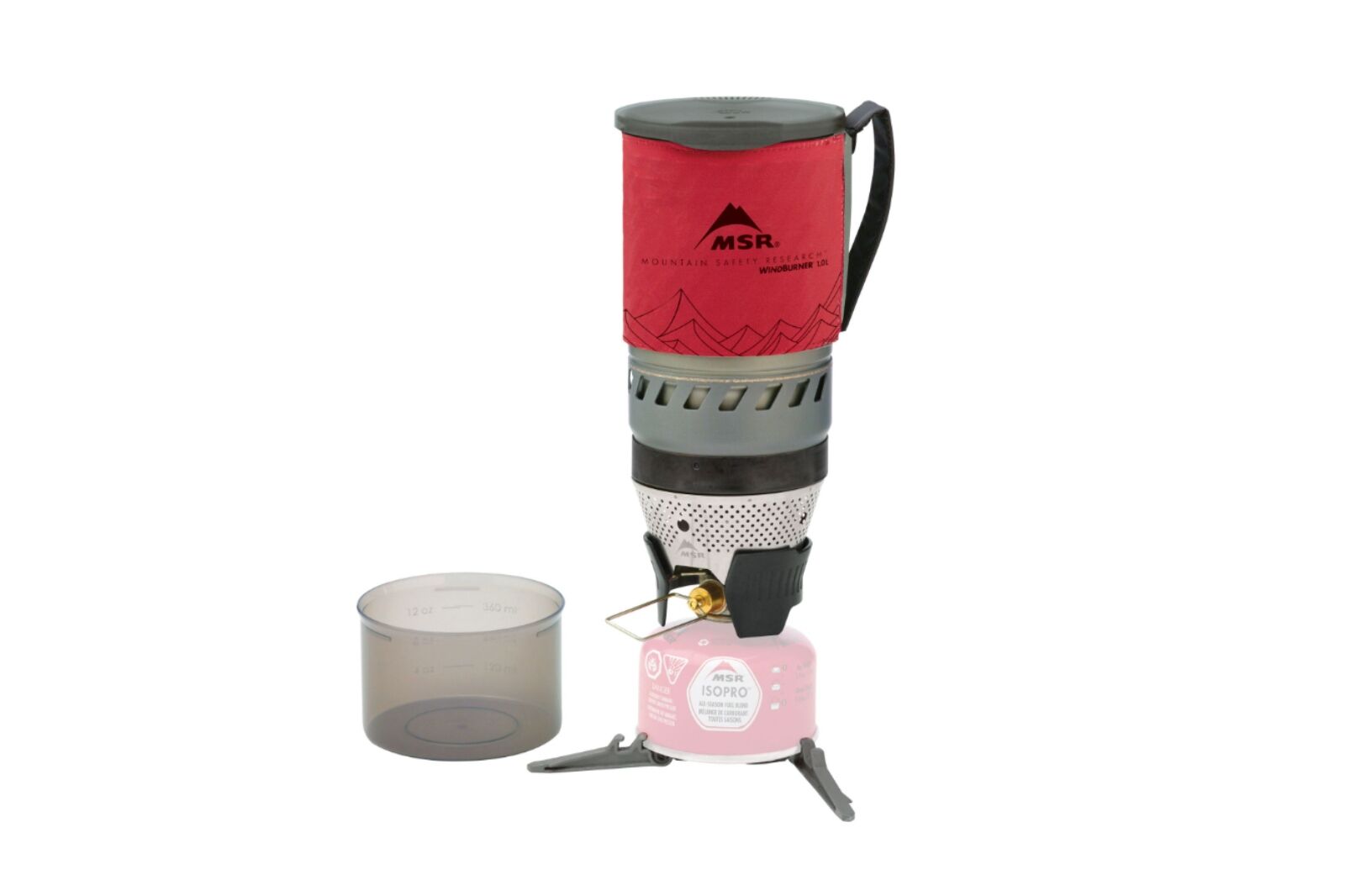 MSR WindBurner windproof camping and backpacking stove system