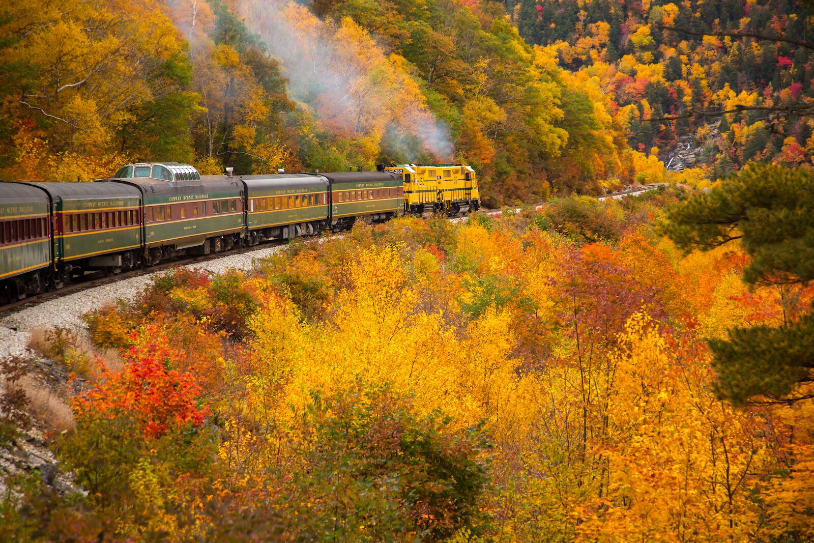 Conway Scenic Railroad's Mountaineer route