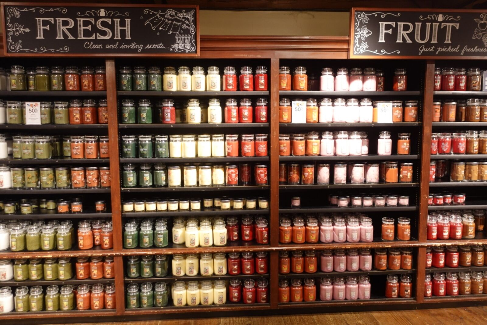  Yankee Candle Village in South Deerfield, a stop on a Massachusetts Road Trip