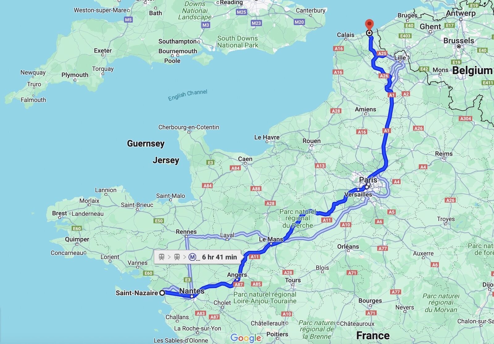 Trains in France: itinerary to cross the country