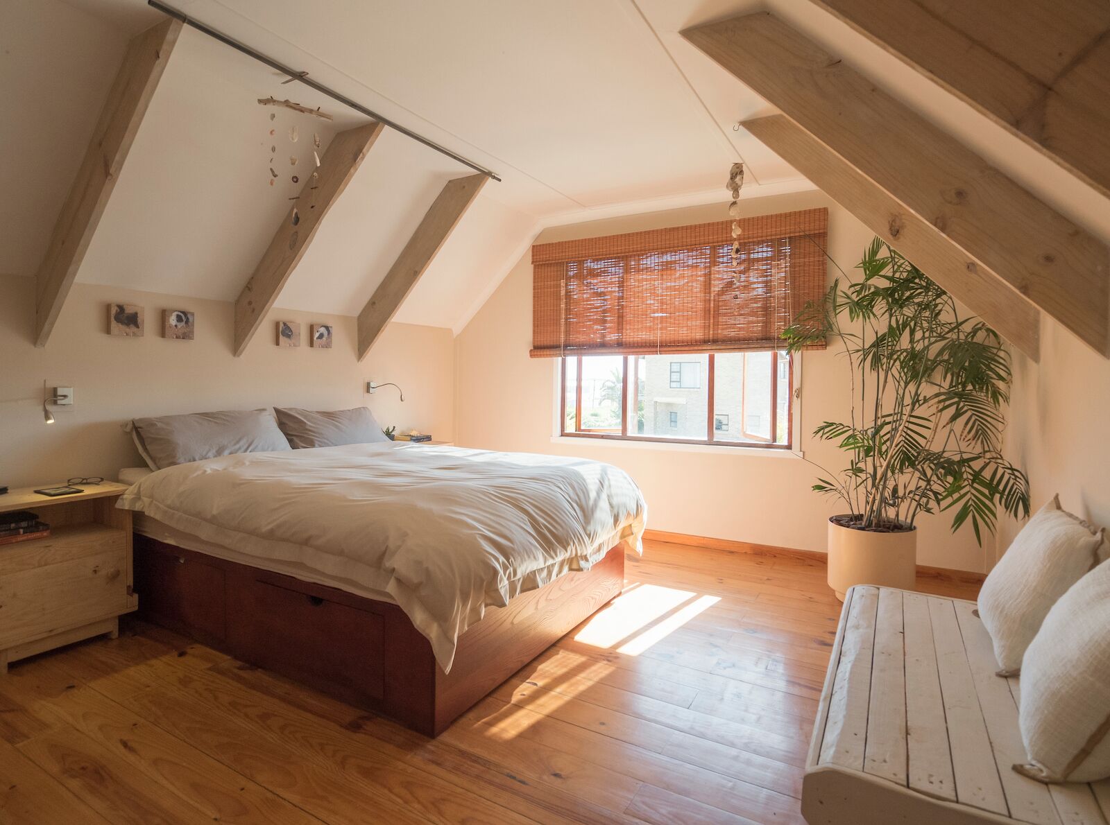 bed in airbnb