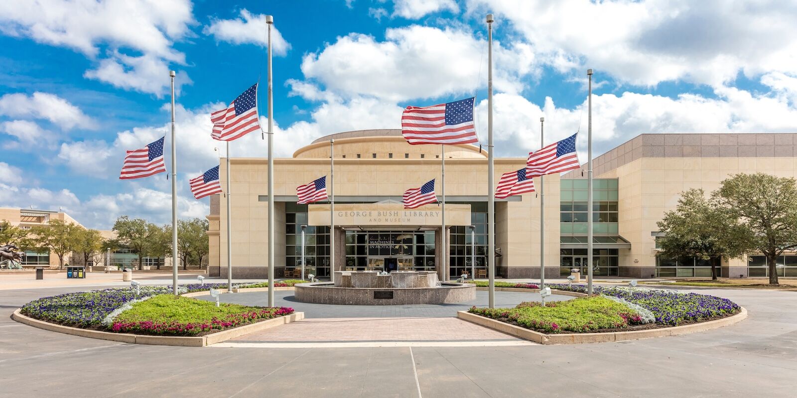 FEBRUARY 28, 2018 - COLLEGE STATION TEXAS - George H.W. Bush Presidential Library and Museum
