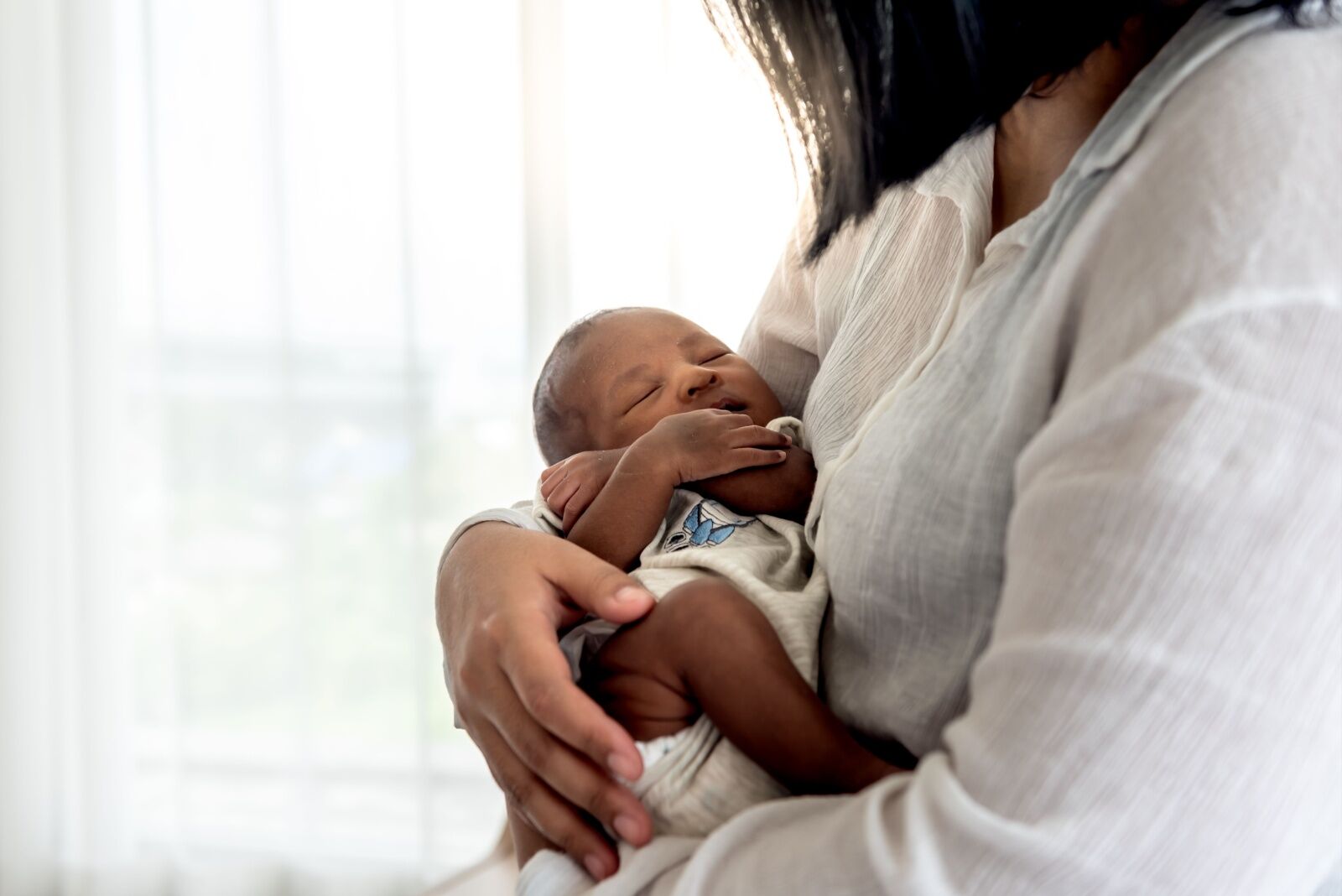 postnatal retreat - mom with little baby