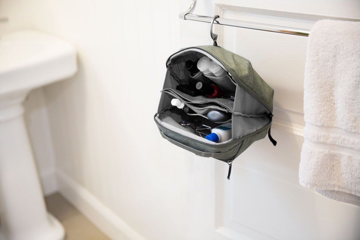 This Toiletry Bag Optimizes Space So Well You Can Nearly Double Your Dopp Gear