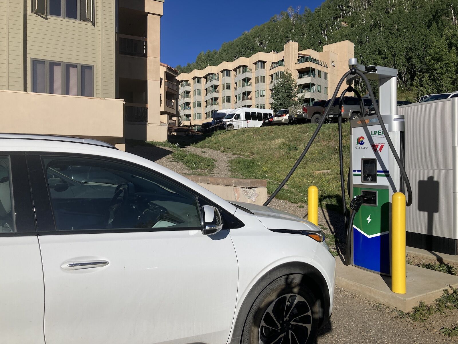 chevy bolt on EV charger