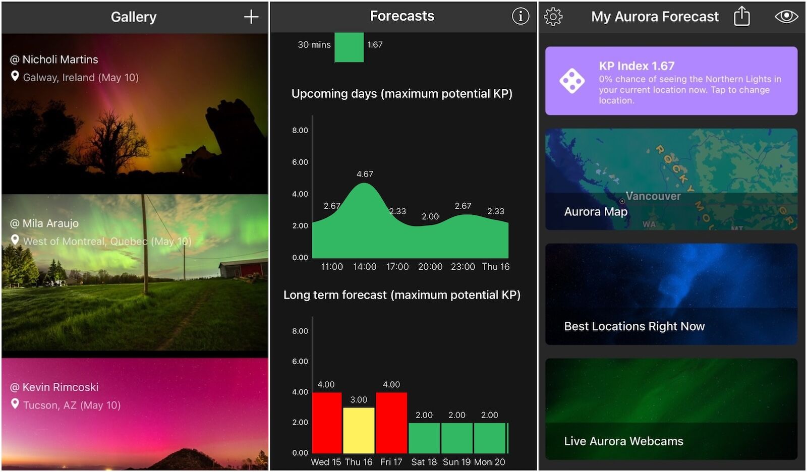 Don't miss the northern lights next time with this forecast and alerts app