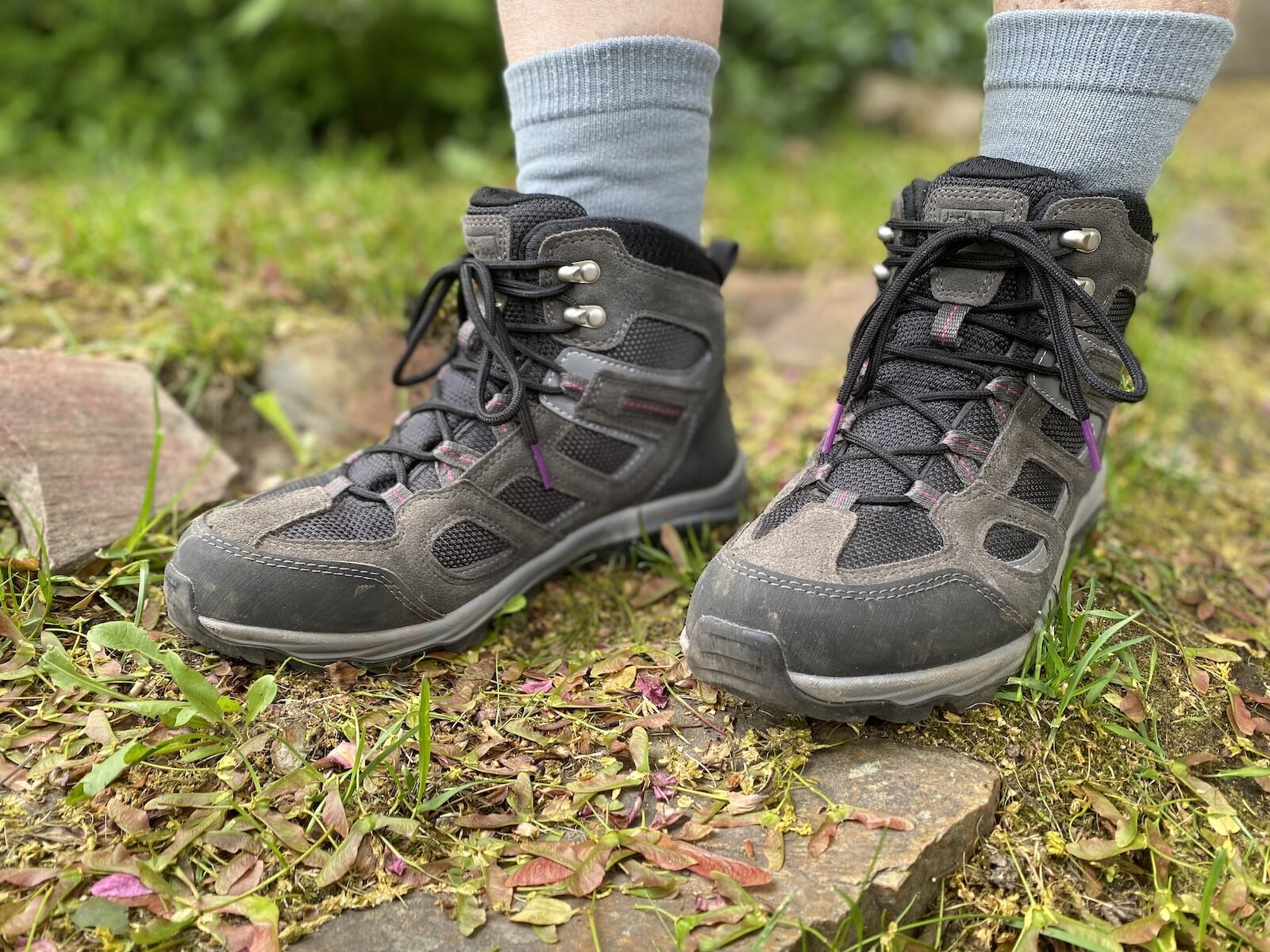 Jack Wolfskin’s Vojo 3 Texapore Mid W hiking boots