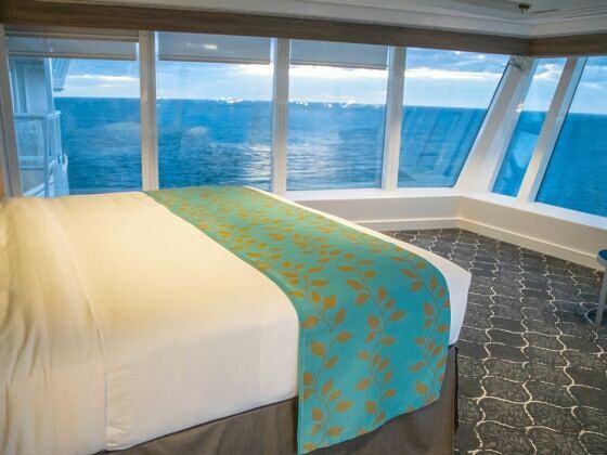 cruise room with window