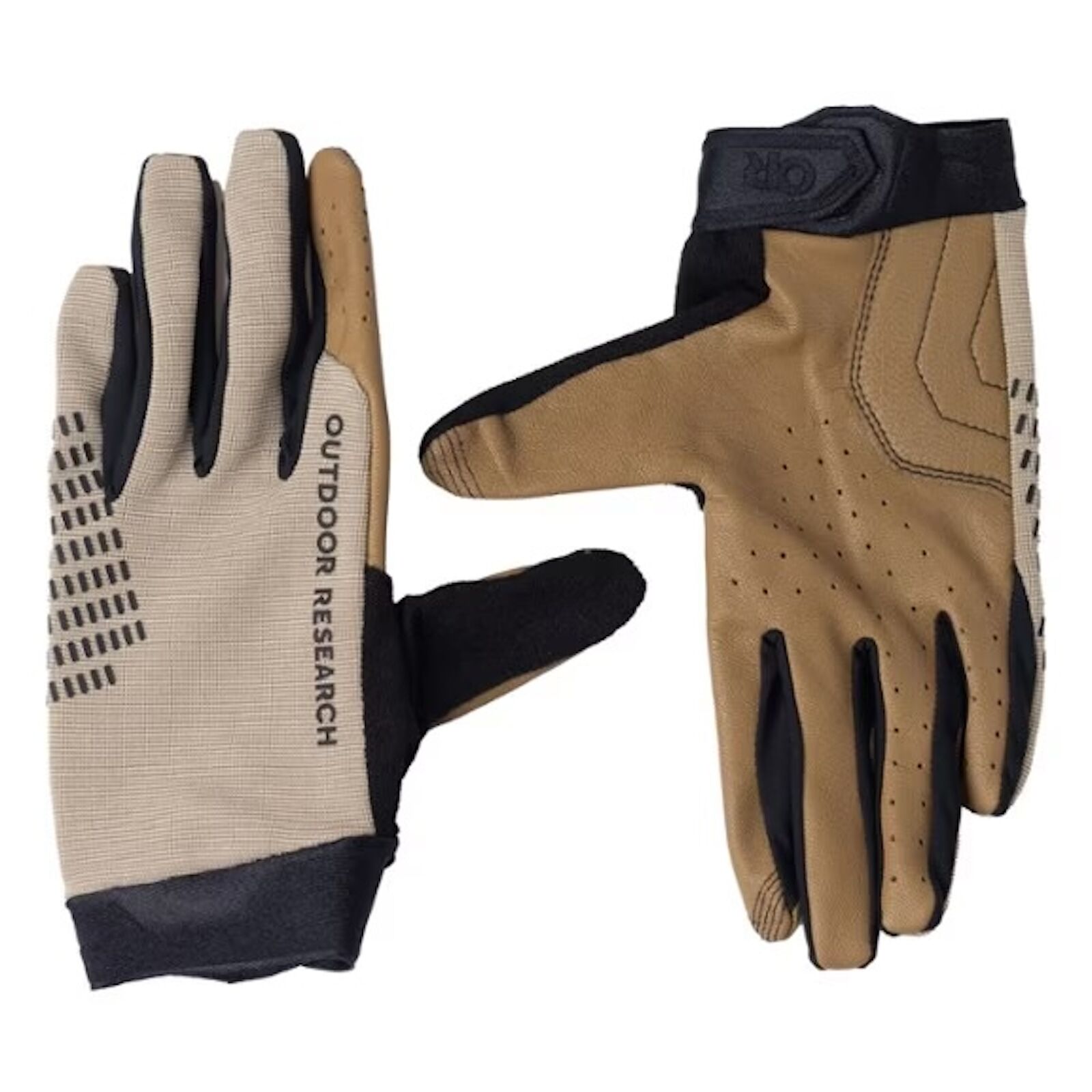 outdoor research freewheel leather palm gloves