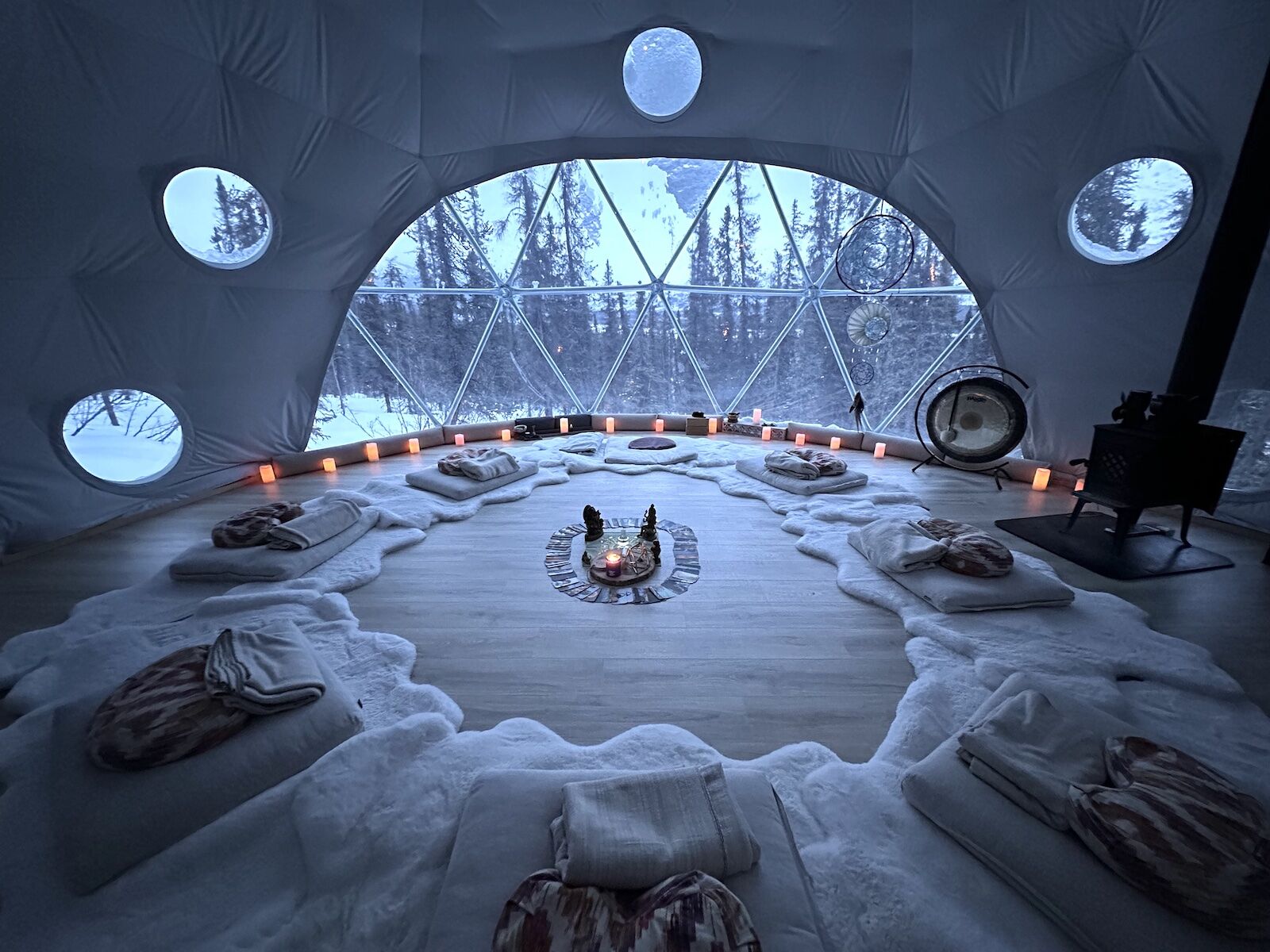 arctic hive yoga dome