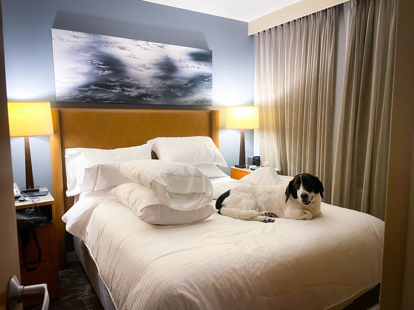 Westin Whistler review - doolie with pillows