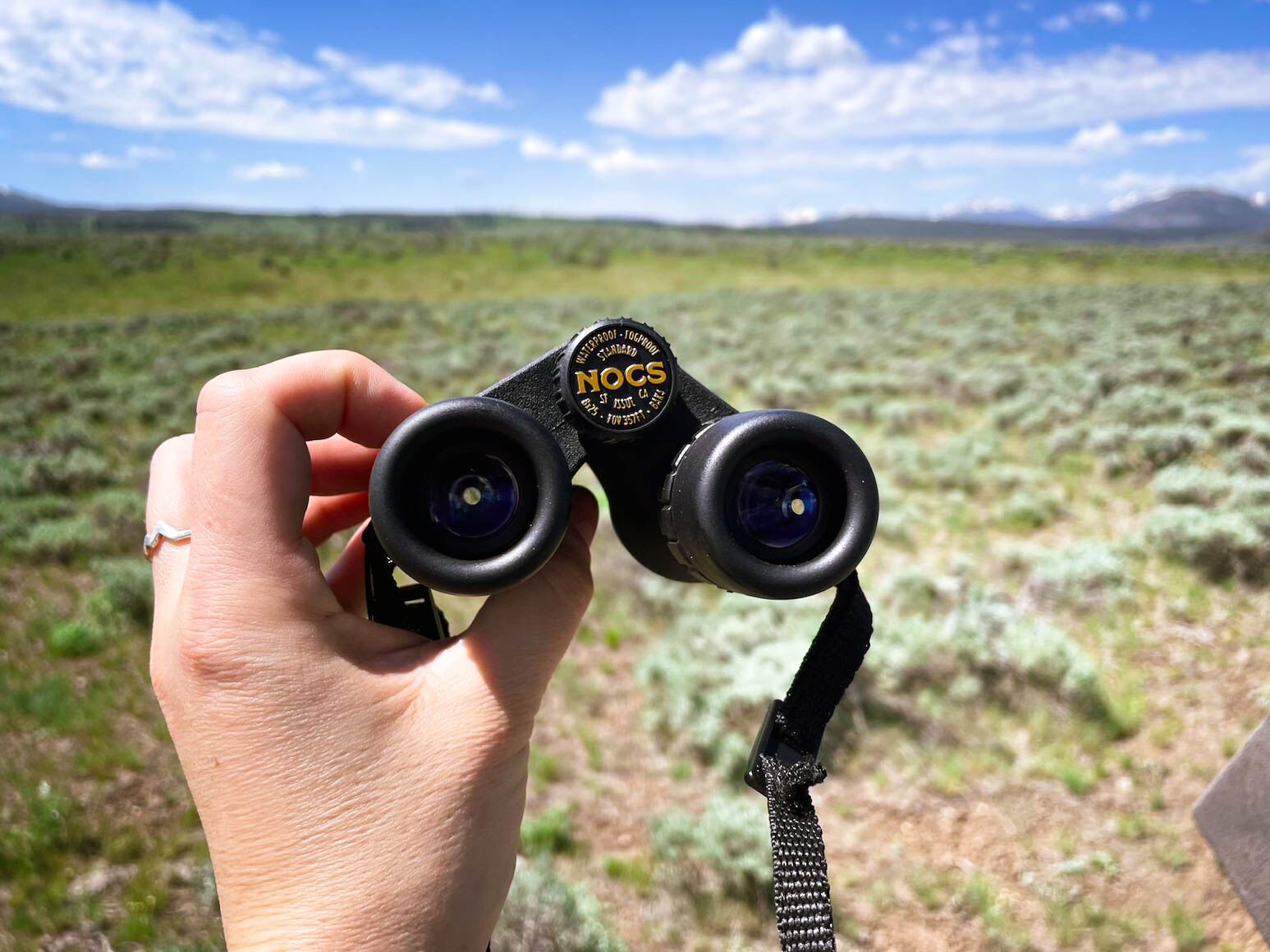 travel binoculars - nocs field issue
