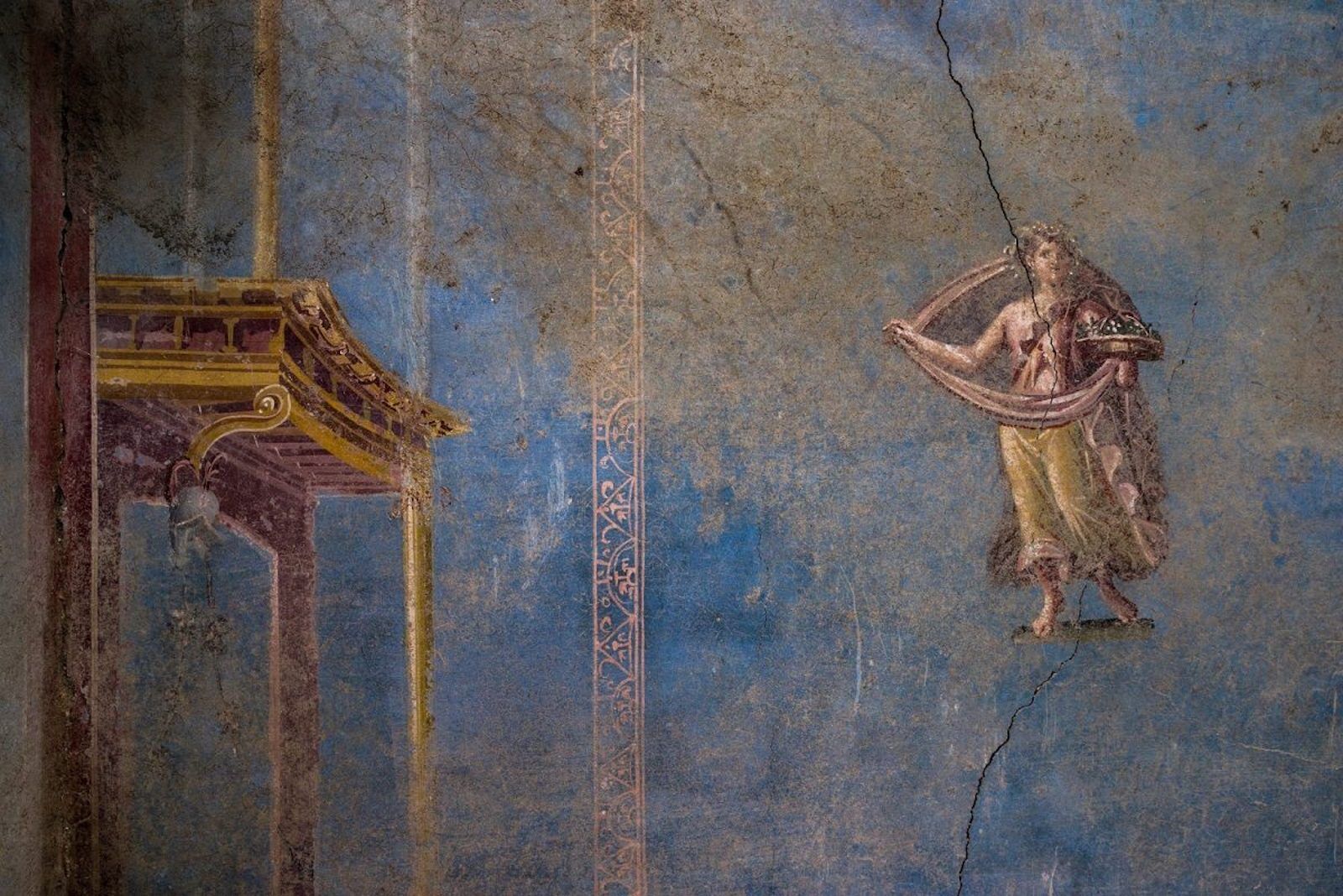pompeii blue room discovery details