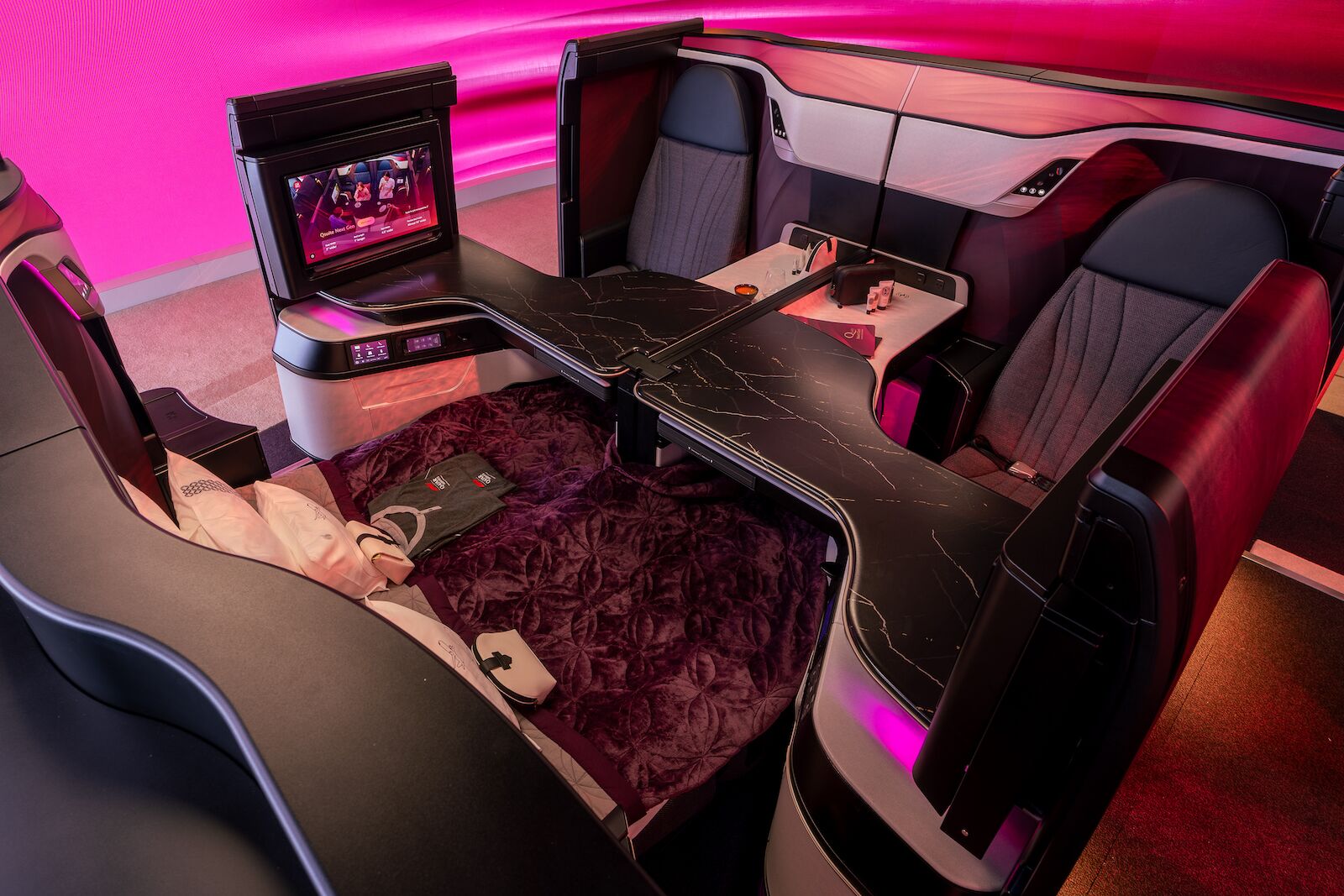 Qsuite Quad Suite - qatar airways