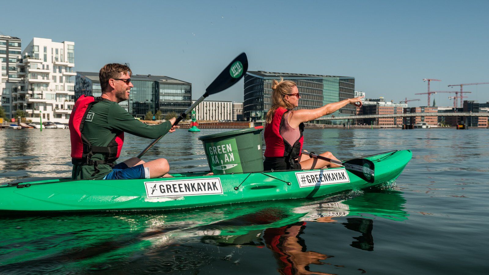 kayakers in copenhagen