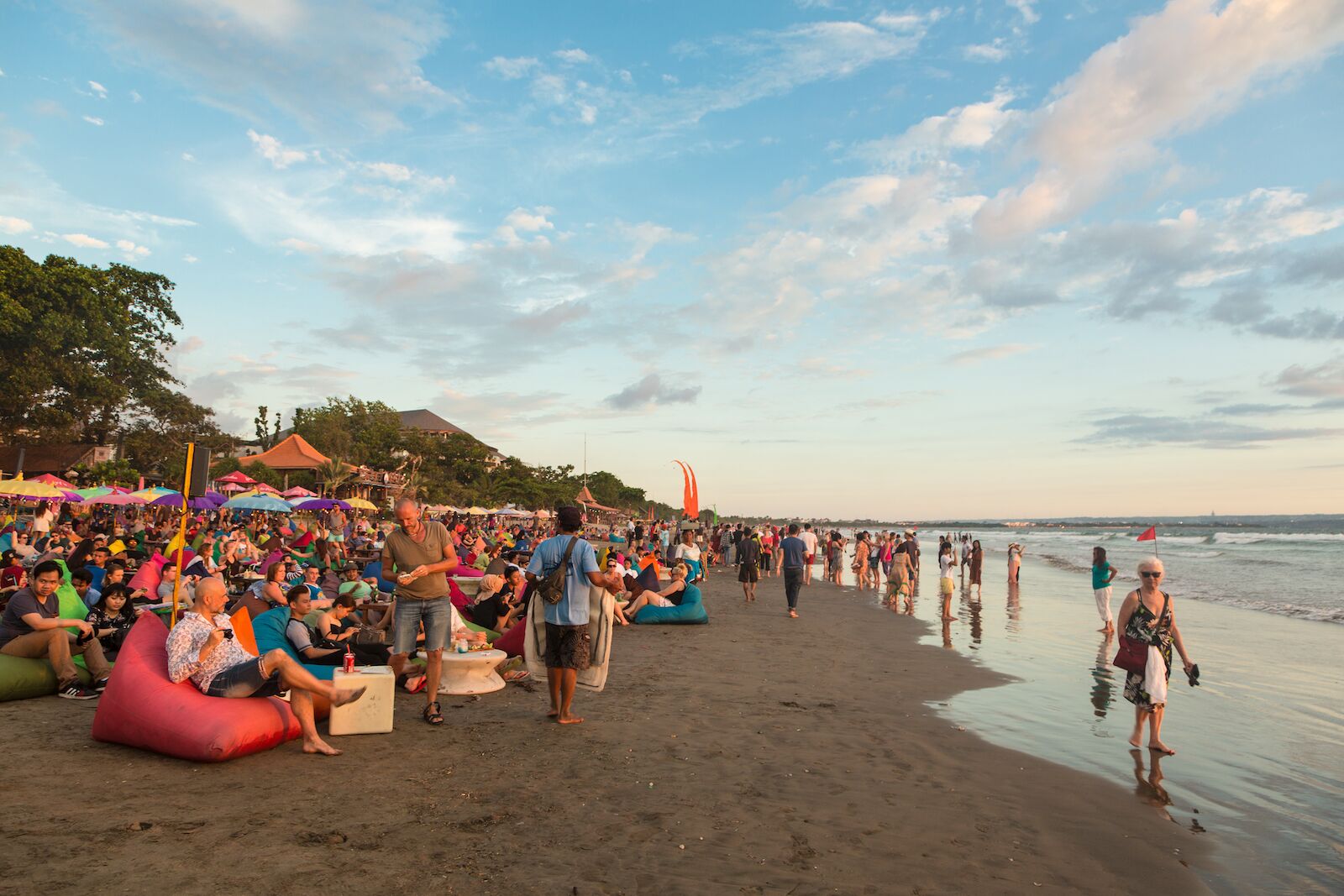 bali tourist tax crowded beach