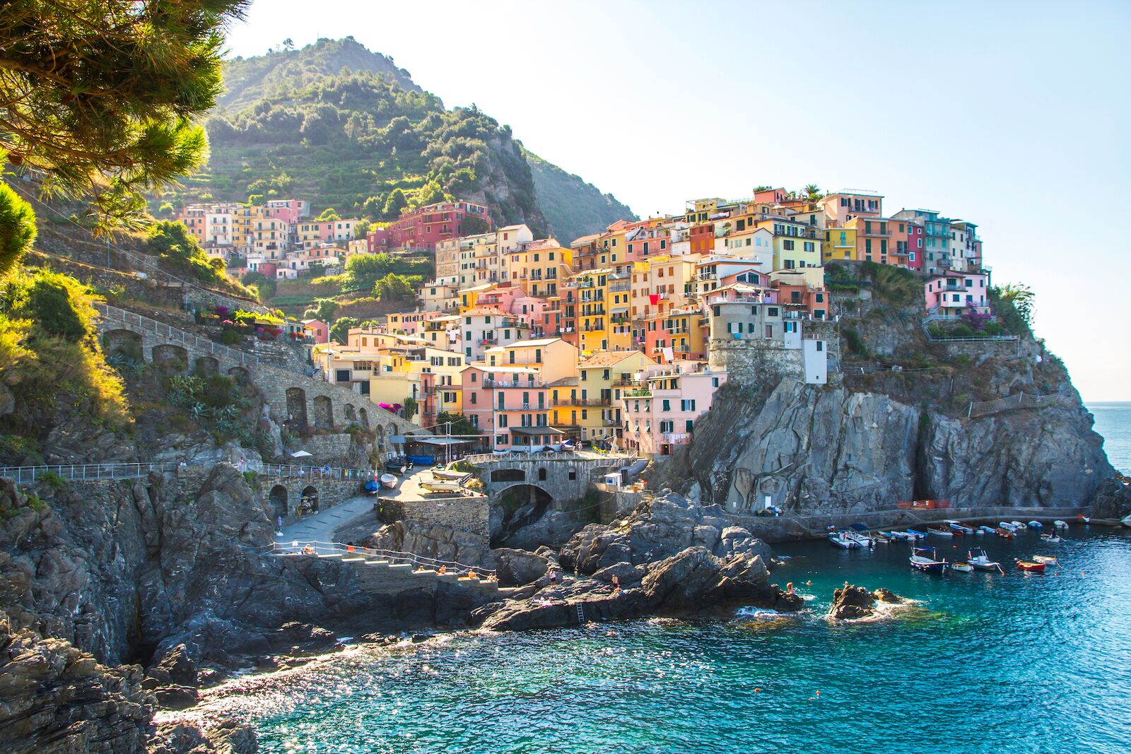 coastal town in italy 