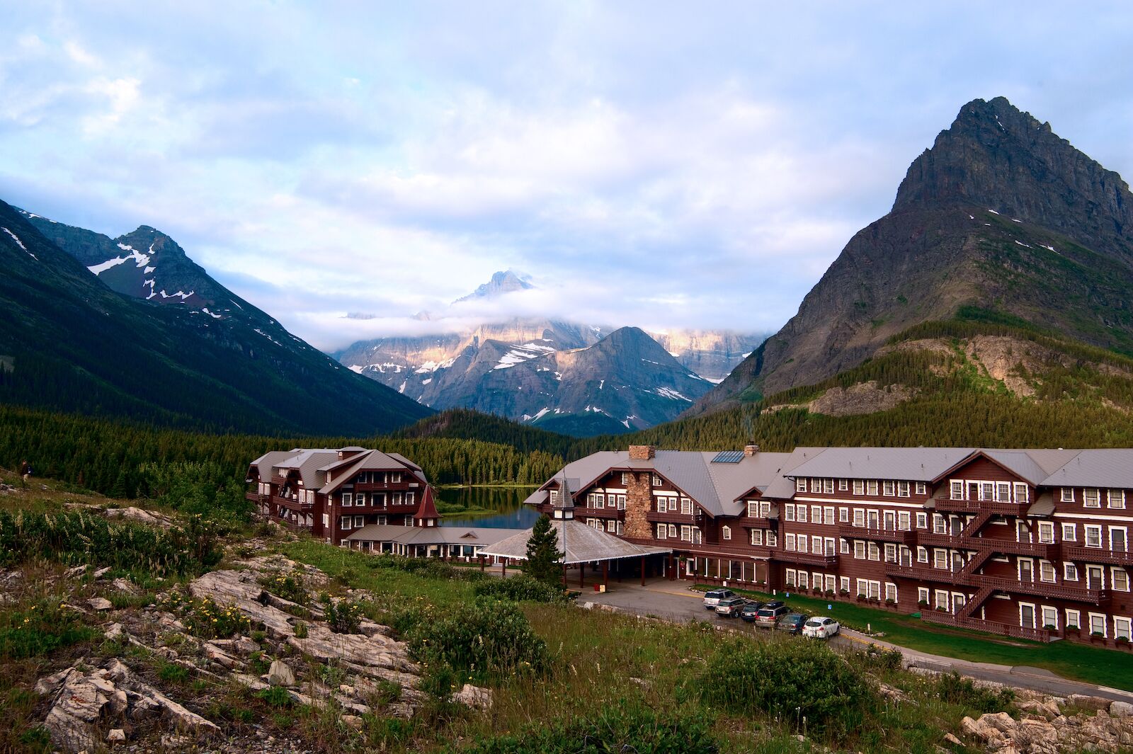 national park hotel at glacier NPS