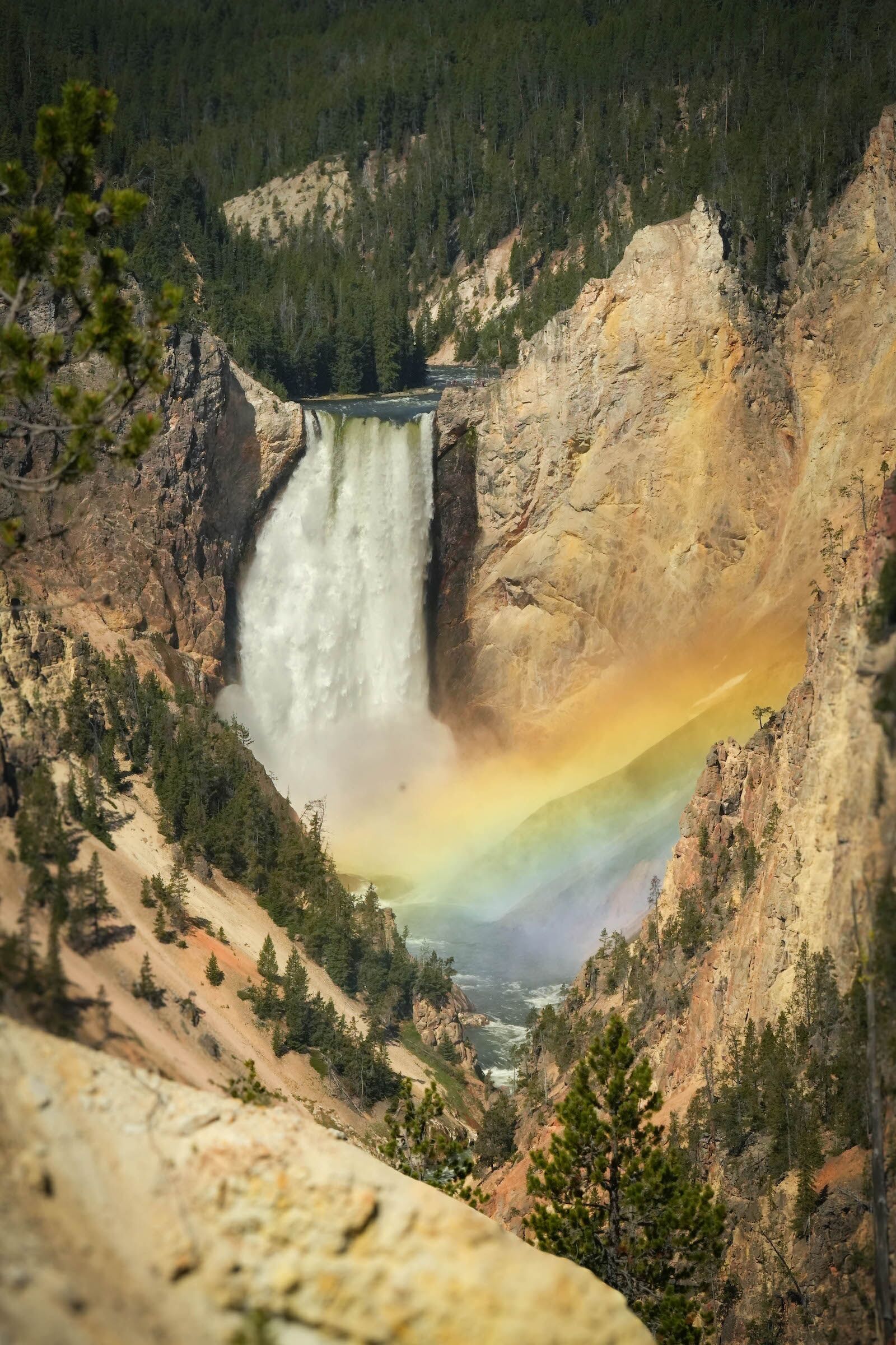 national park lodging - yellowstone rainbow