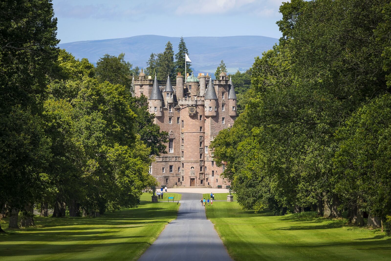 glamis castle - famous scotland castle