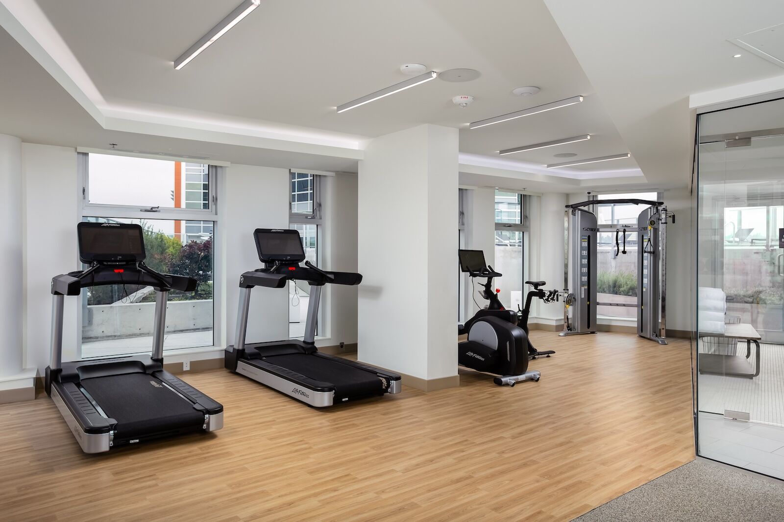 Versante Hotel fitness room