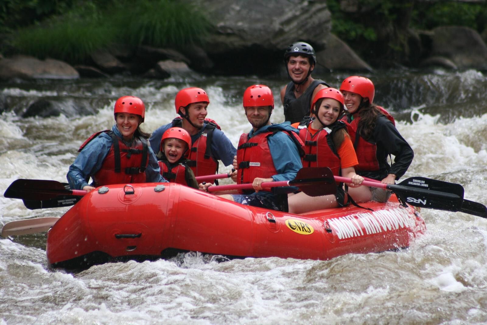 tennessee river rafting - near the smokies