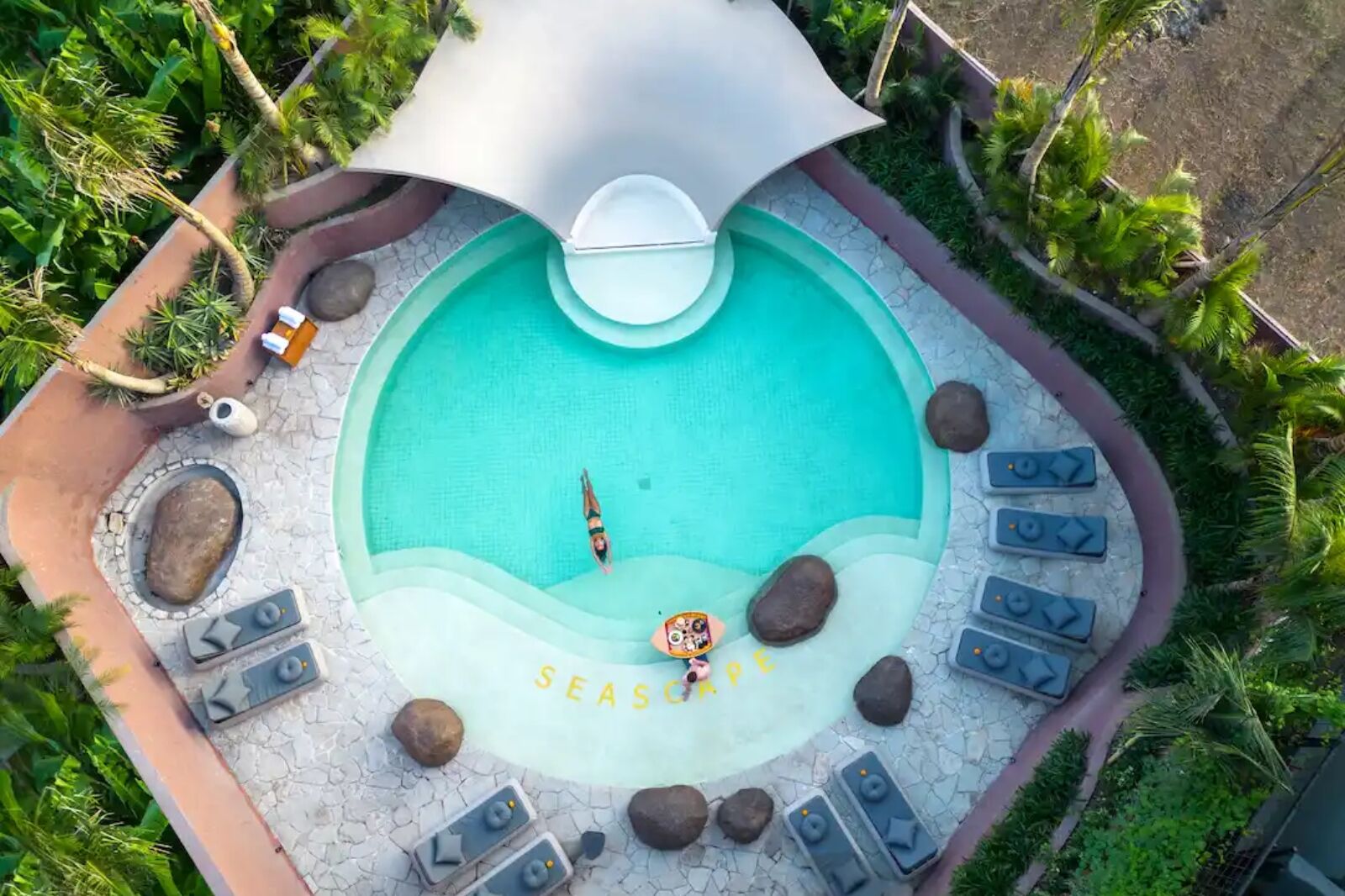 Swimming pool at Sea Scape Sanur, Bali one of the best new hotels of 2024