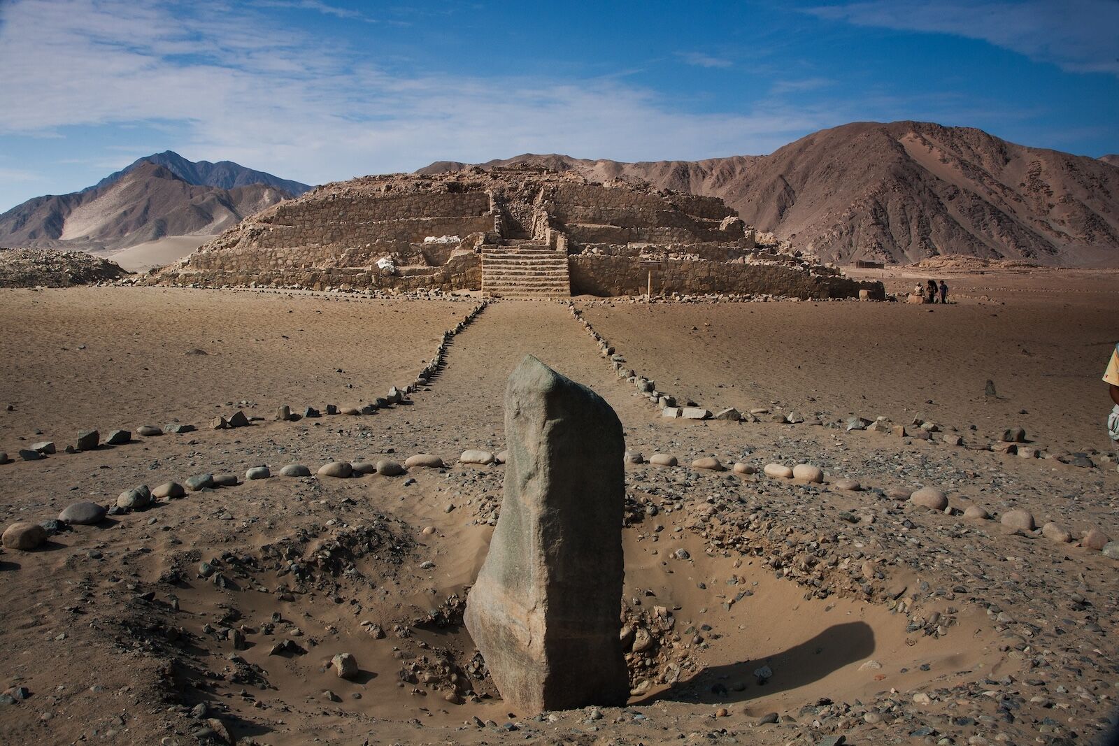 ruins at caral