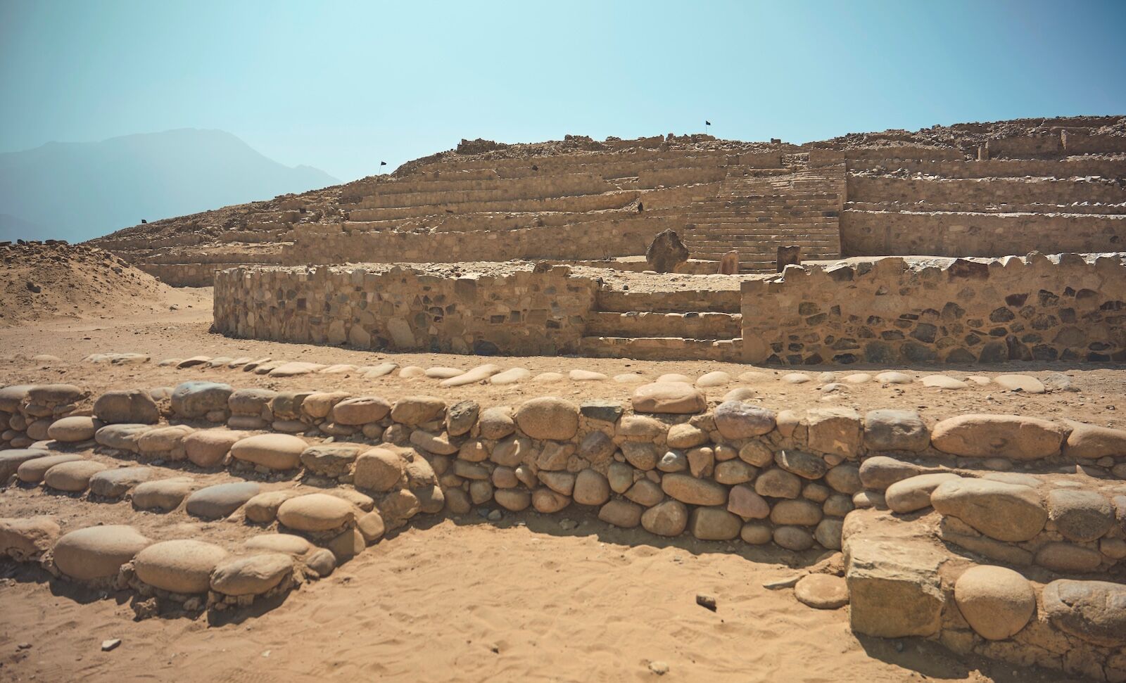 caral ruins in peru