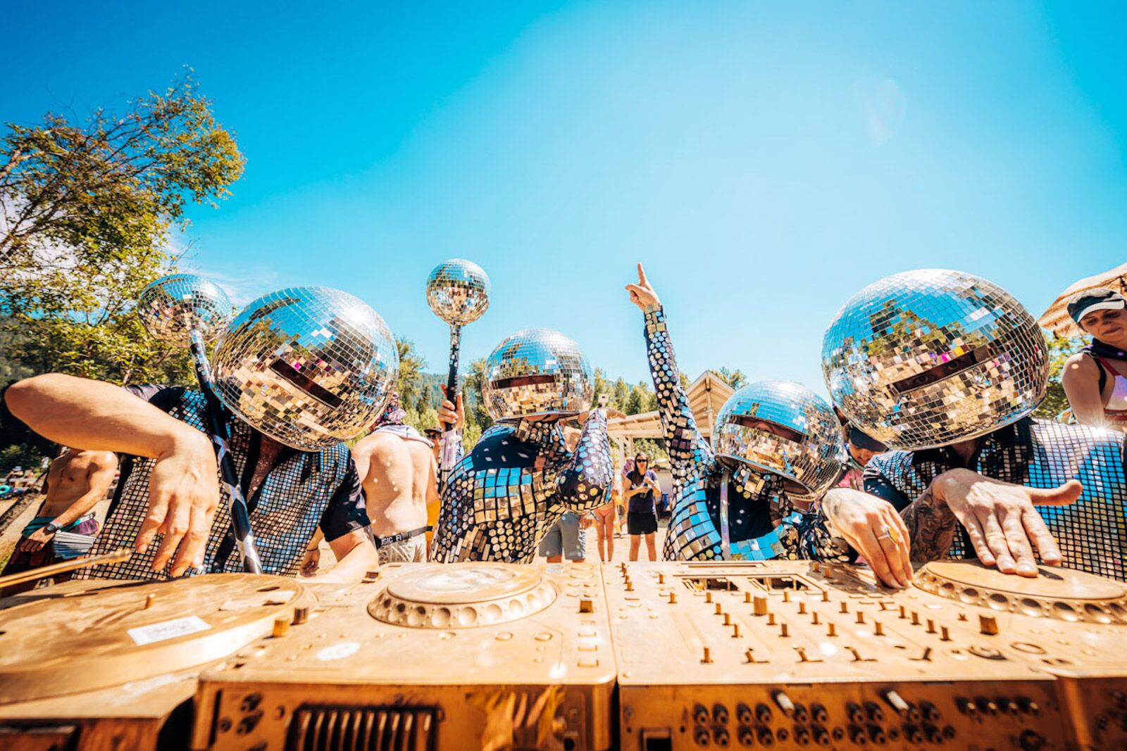 Sober music festival - shambhala aliens in BC