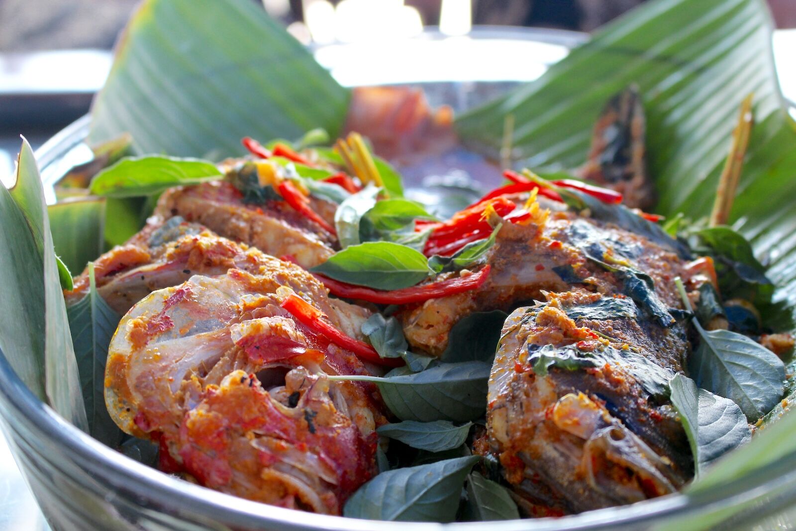 seatrek fish dish served on Indonesia sailing trip