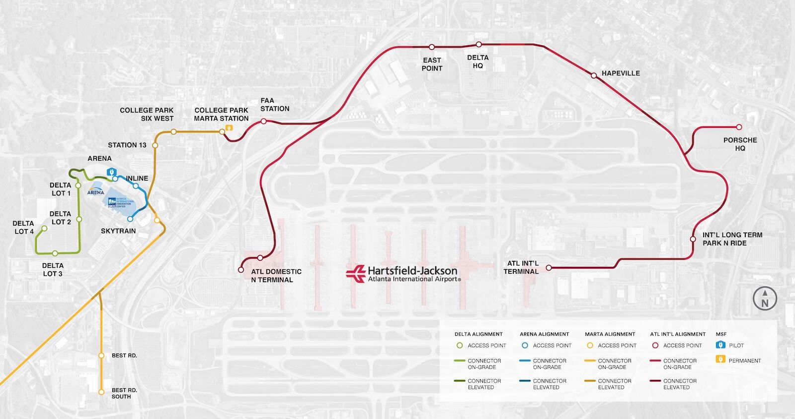 glydways map in atlanta