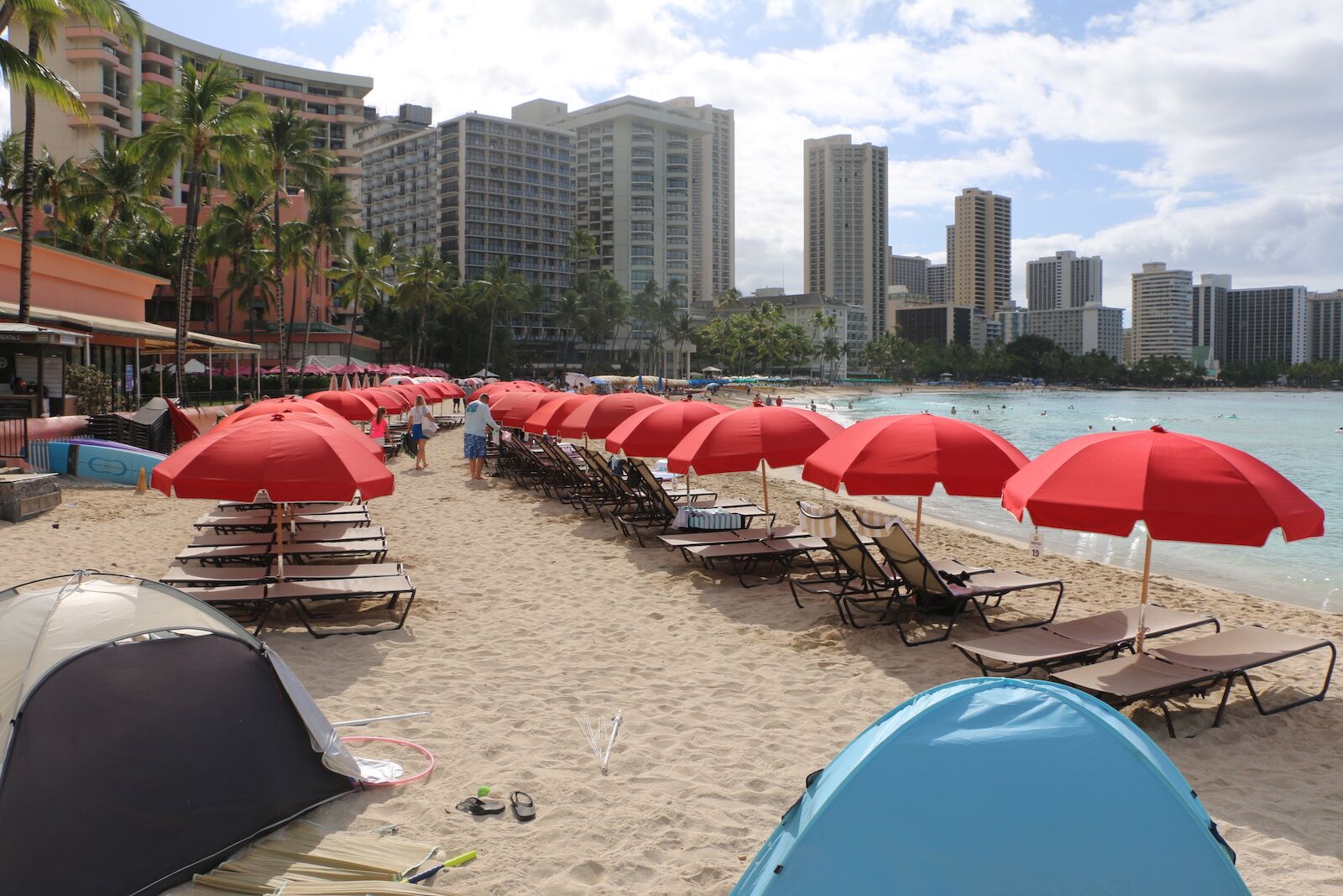 waikiki public beaches - august 2024 violation