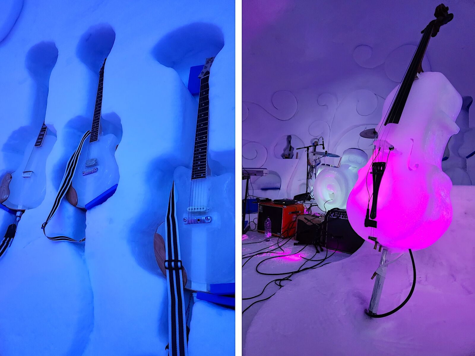 Paradice music concerts 2024 - ice instruments 