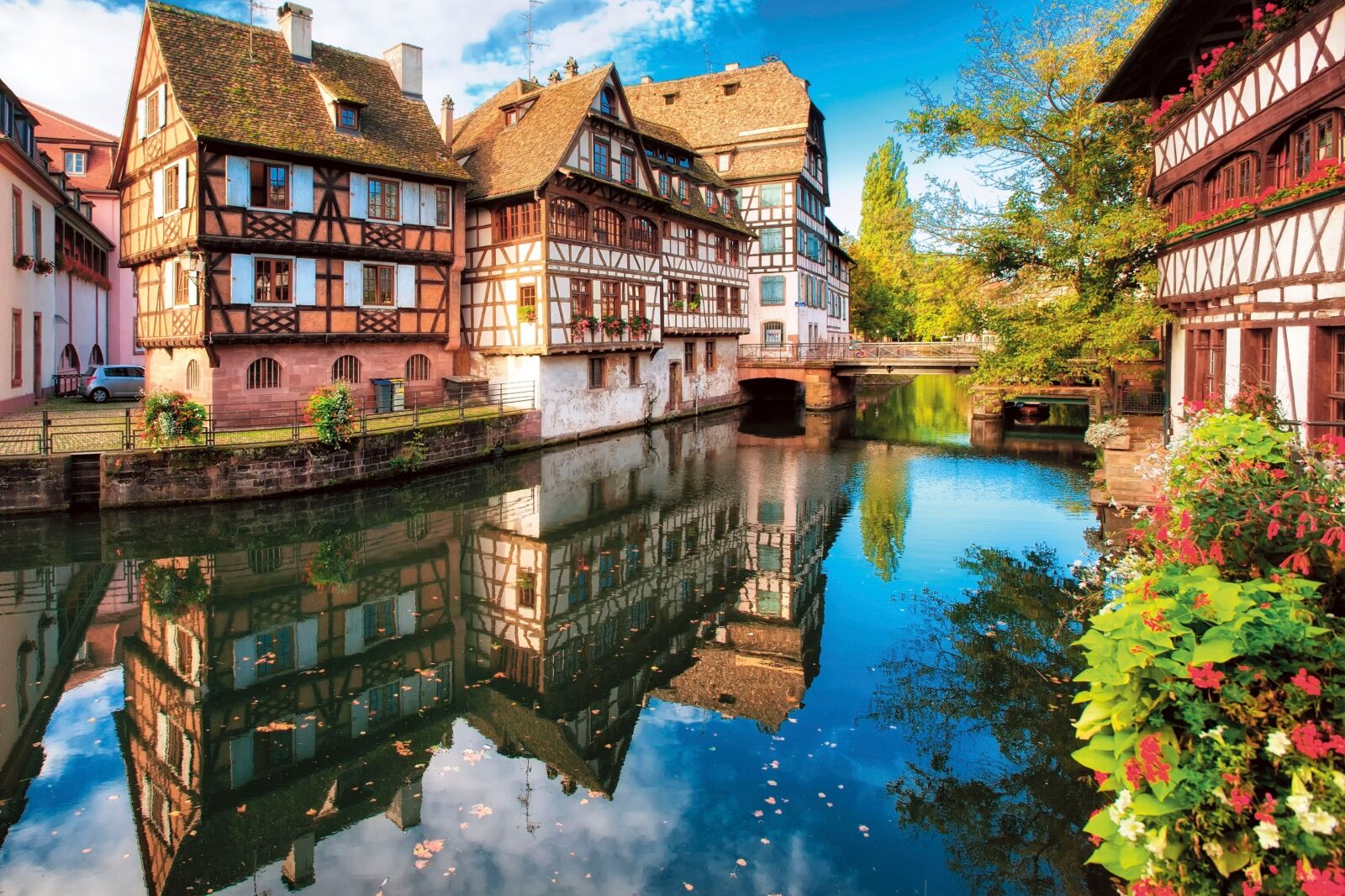 Village on canal on Scenic River Cruises on Rhine and Moselle itinerary