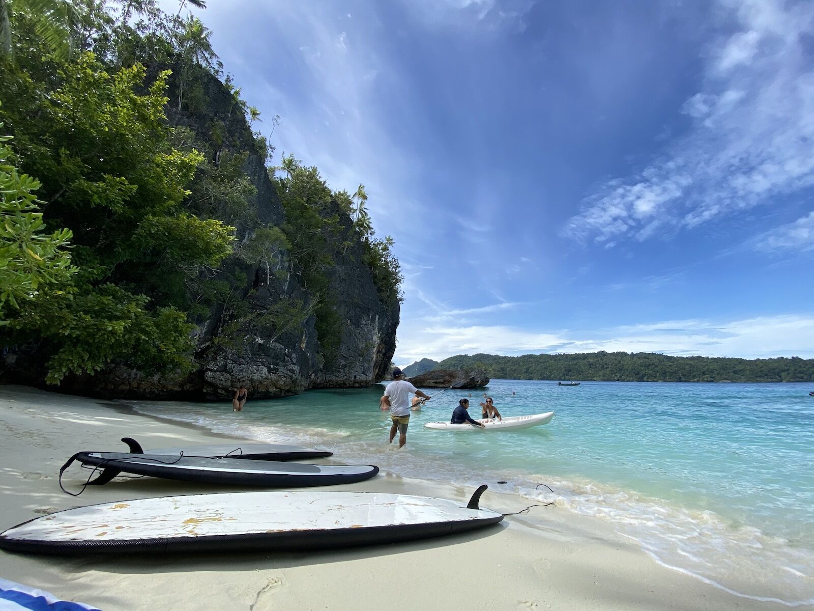 Seatrek beach paddleboarding