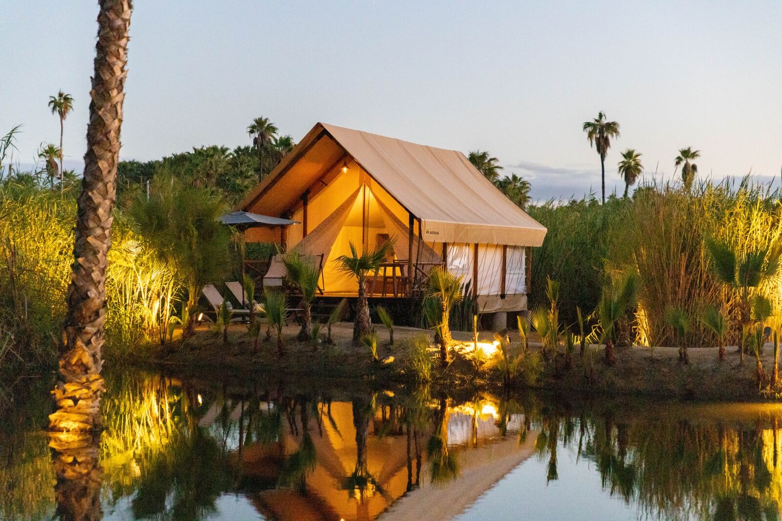 Luxury tent at Amet Nature Retreat a 2024 new hotel in Mexico 