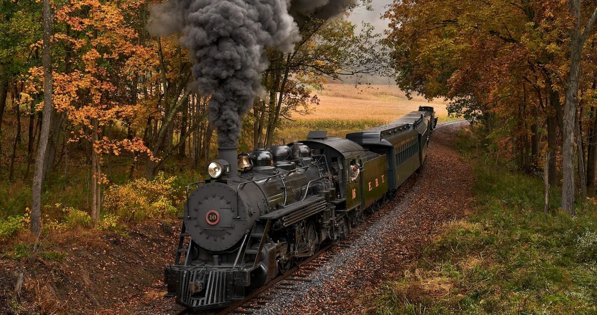 This Historic Pennsylvania Train Ride Showcases the ‘Holy Grail of Fall Foliage’