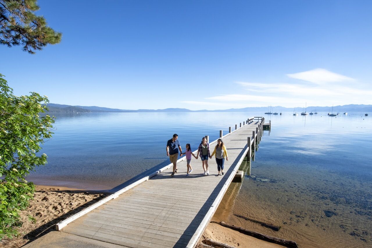 lake tahoe in the fall