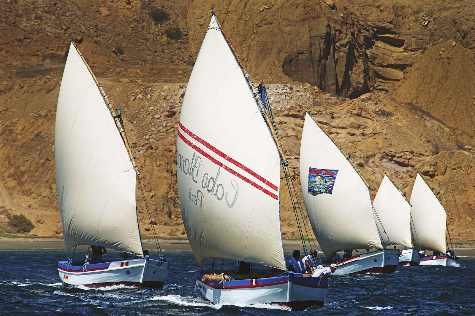 grau tropical sea national reserve sailboats