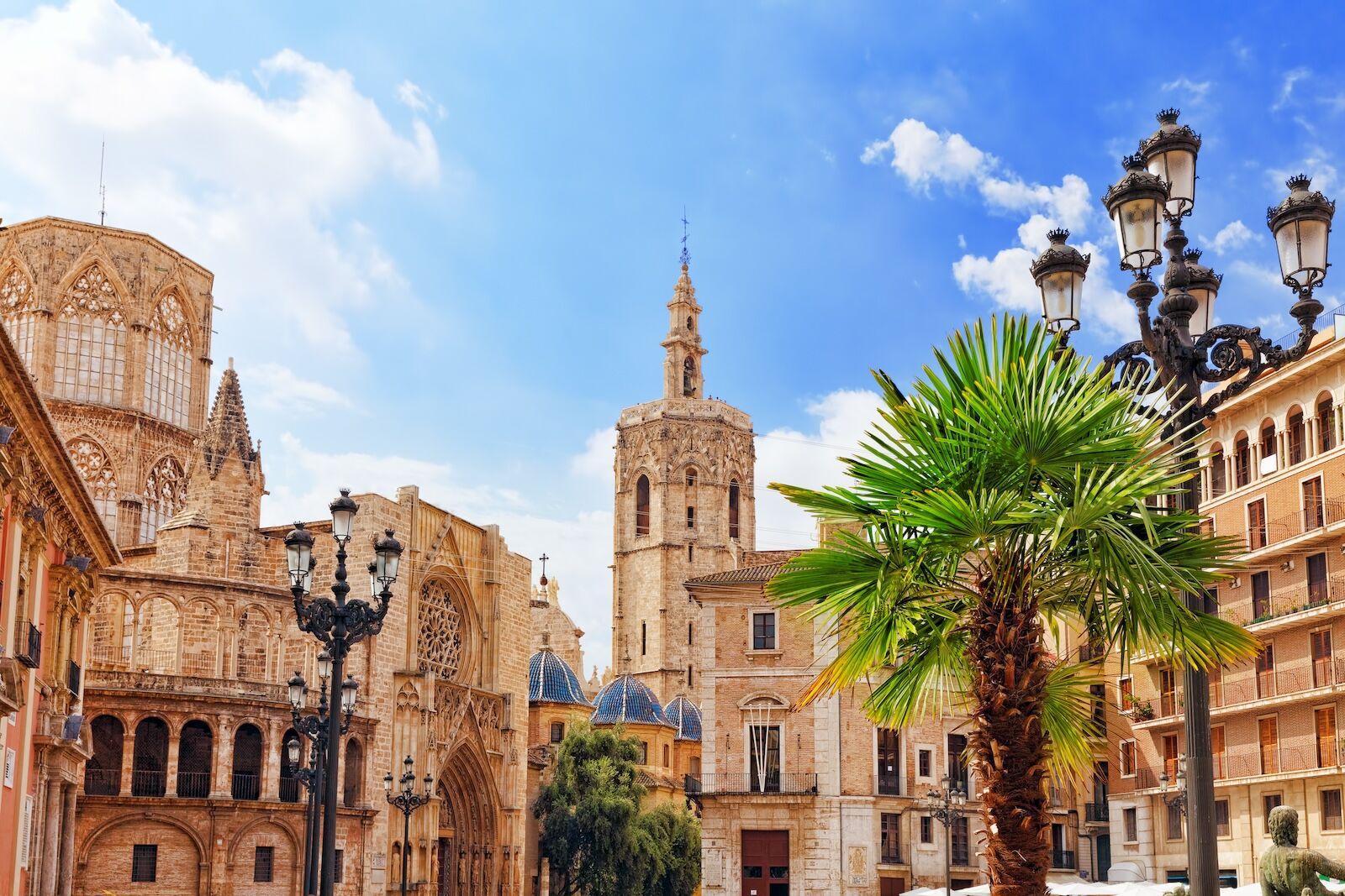 The city of Valencia in Spain is one of the sunniest place on the Mediterranean