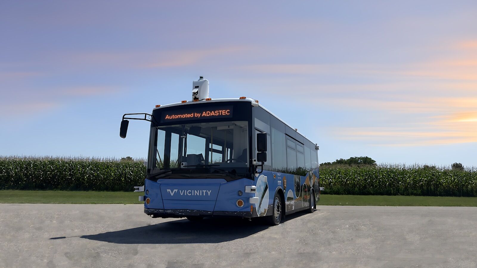 adastec autonomous electric bus