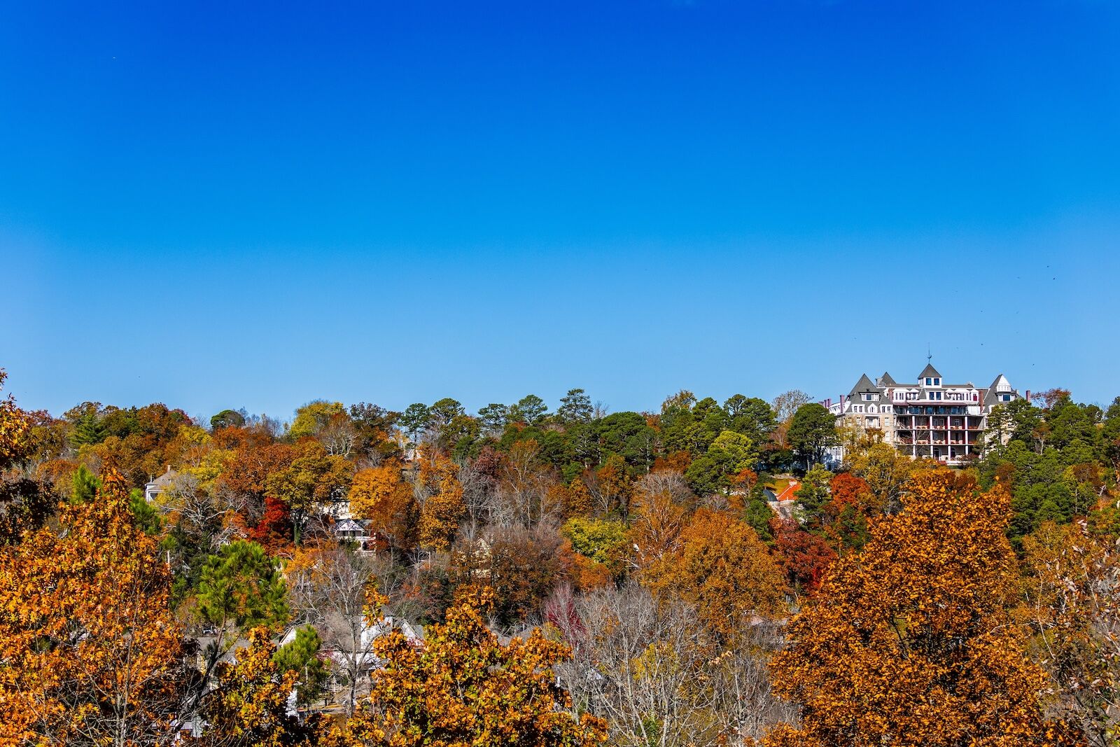 eureka springs, arkansas fall foliage