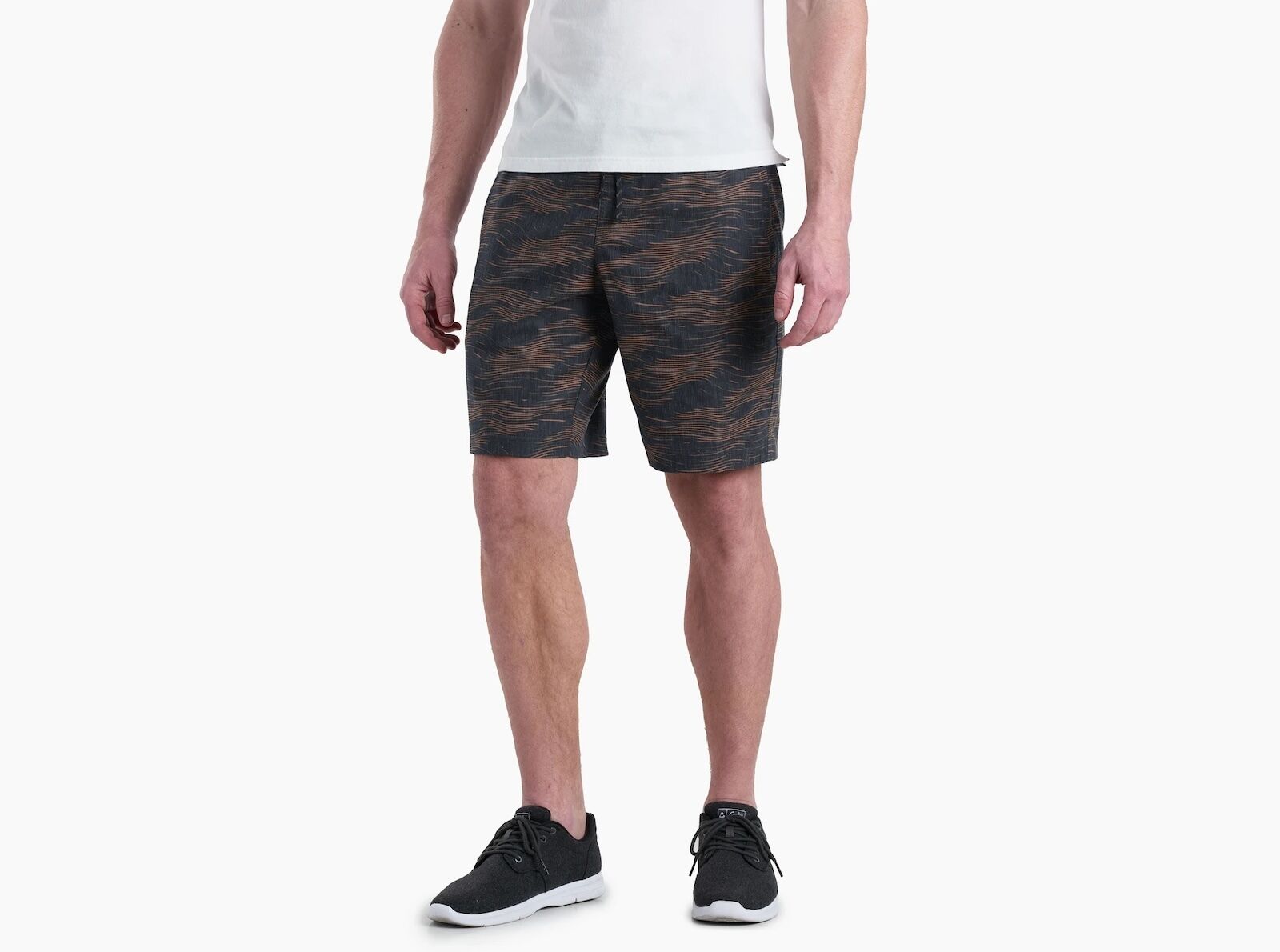 man in kuhl getaway shorts